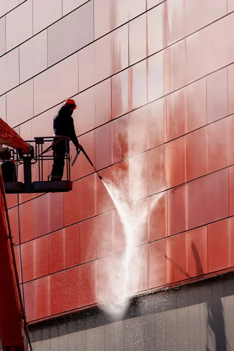 building_red_jetwash