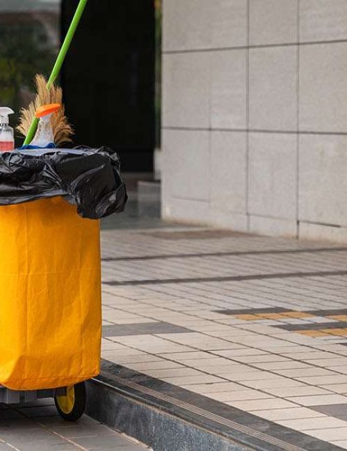 public cleaining banner